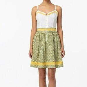 Ya Los Angeles Zip Front front Sundress size M